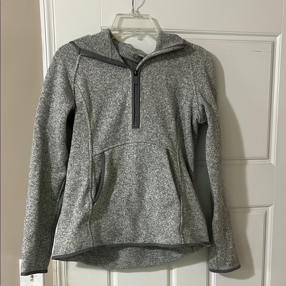 Lululemon Gray Half-Zip Pullover